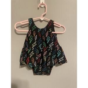 New Posh Peanut Baby Girl's One-Piece Zack Swimsuit Size 0-3‎ Months